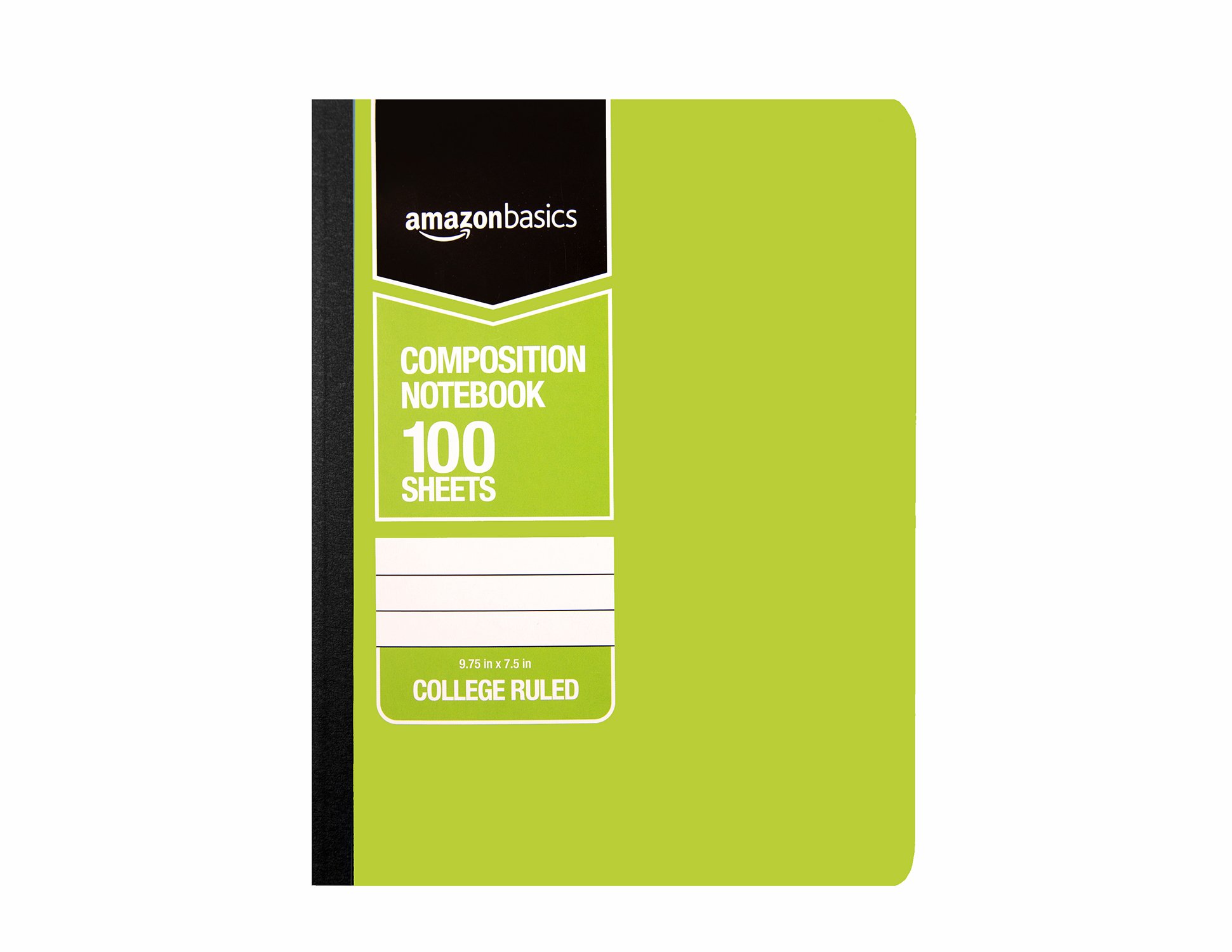 AmazonBasics 大學橫線簿｜100張・4本組・圖片 5